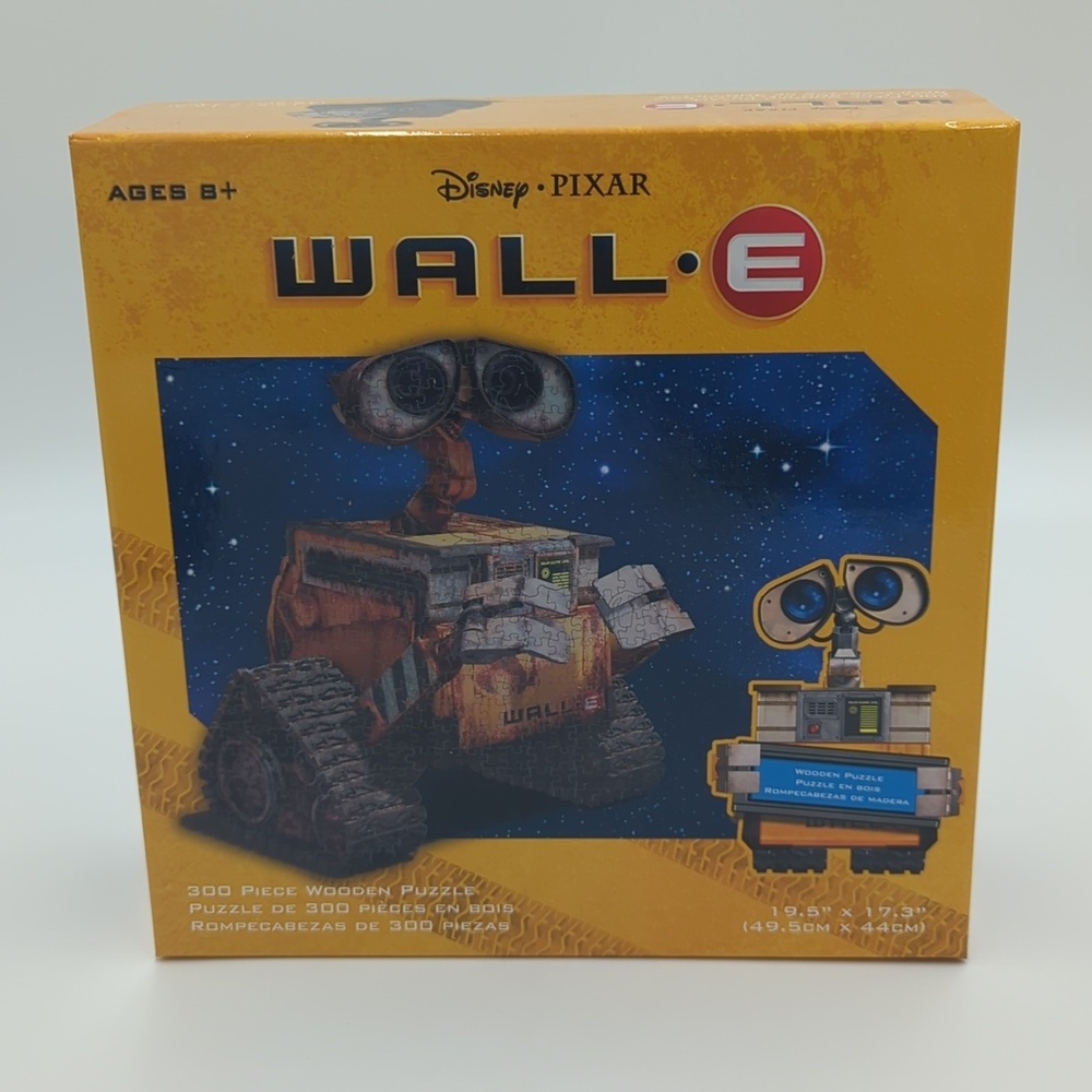 Disney Pixar WALL-E 300 Piece Puzzle Wooden 19.5 Inch By 17.3 Inch Kids Games